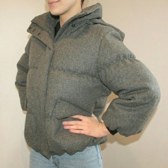GAP Jackets & Blazers - GAP Down Wool Puffer Jacket / Coach - New!